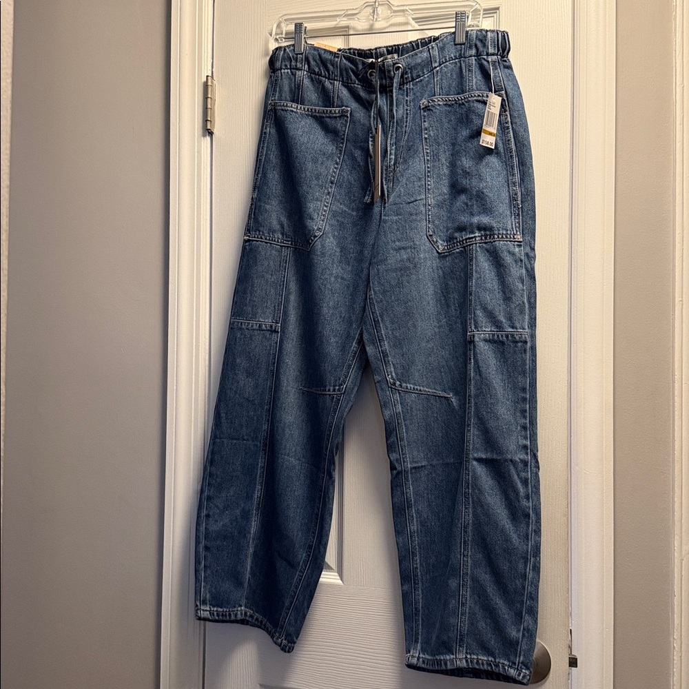 Scotch & Soda Patchwork Relaxed Denim Jeans - Blue